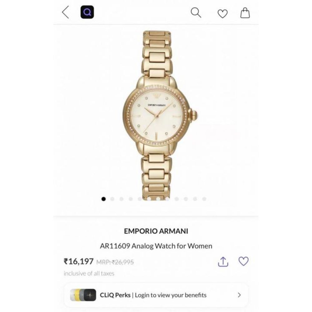 Emporio Armaani AR11609 women watch