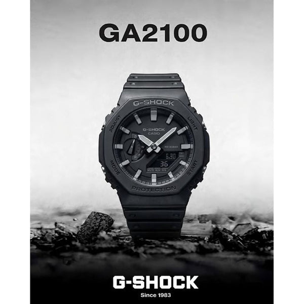 Casio g shock ga2100 black and white
