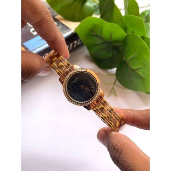 Tisot round black em5