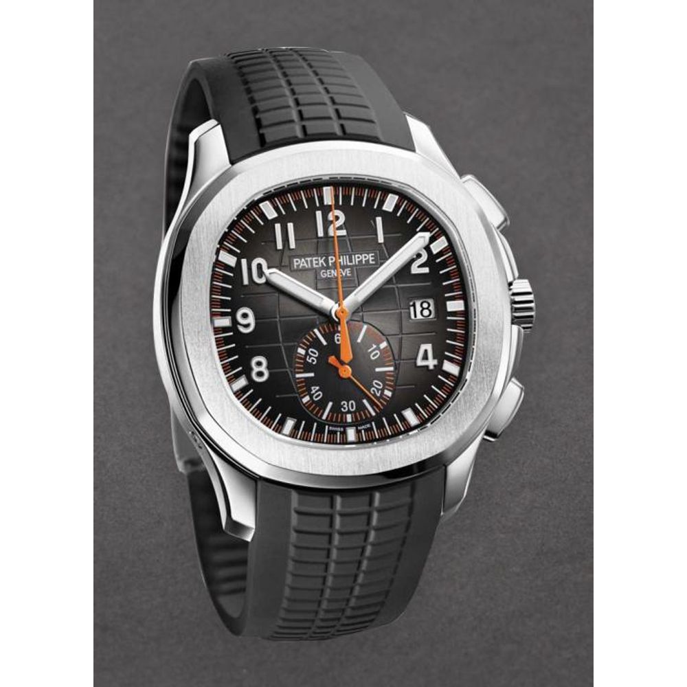 Patek Philipe Aquanaut Chronograph5968 silver Black