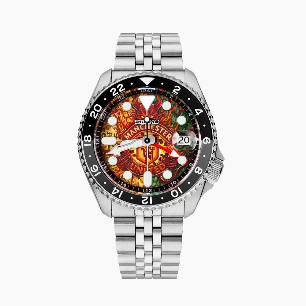 Seik o Sports5 The Red Devil Concept Customised Premium Automatic Watch