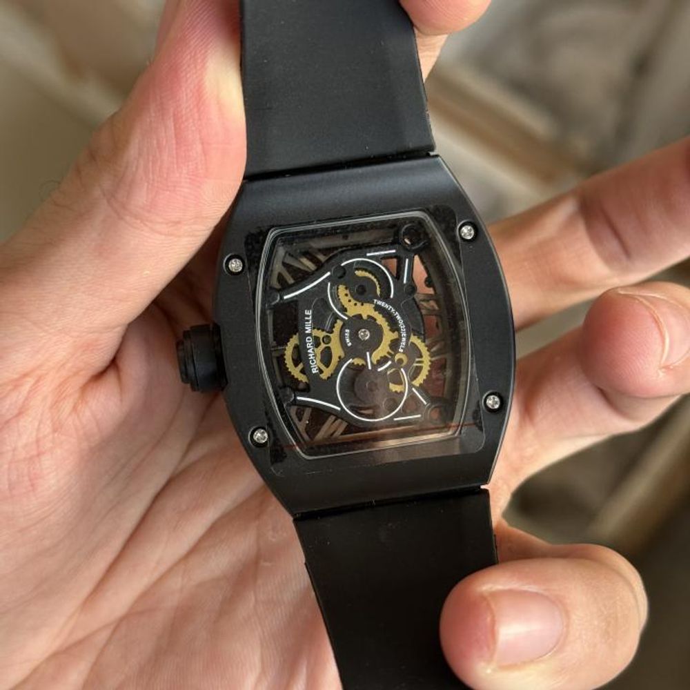 Richard Mille Open back Best Quality Quartz Watch