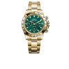 SEIK O MOD DAYTONA GOLD GREEN 1032