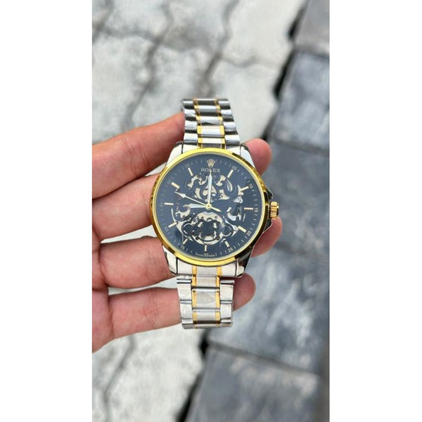 Rollex automatic skeleton open heart open back