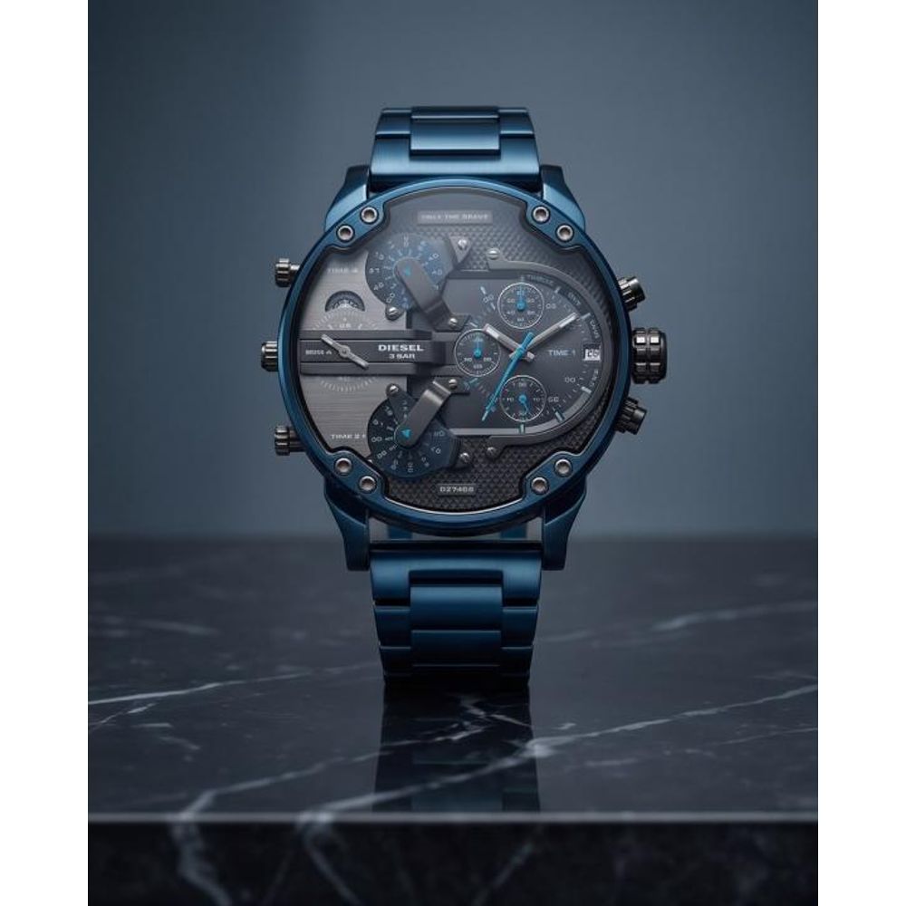 Diesal Mr. Daddy 2.0 Chronograph Watch Japan watch heavy quality