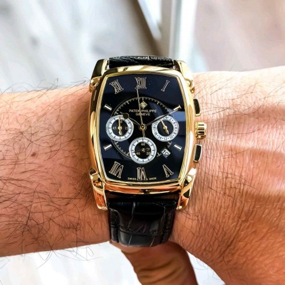 Patee_k Philippe Gold Black