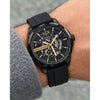 Arrwa%ni Exchange Hampton Automatic Watch AX2416 black gold