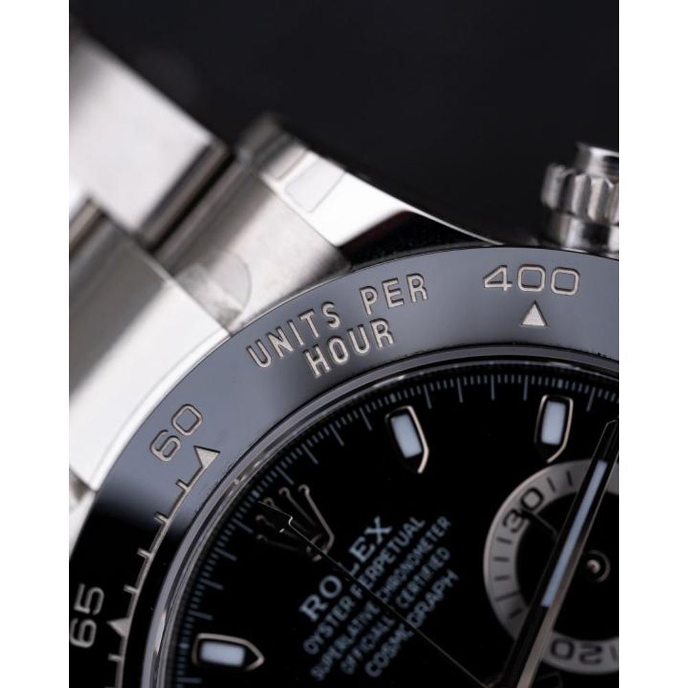 Rolee_x Oyster Perpetual Daytona Chosmograph Silver-Black