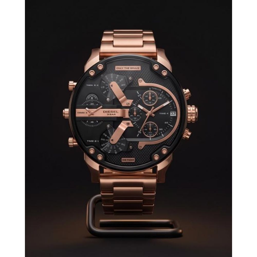 Diesal Mr. Daddy 2.0 Chronograph Watch Japan watch heavy quality