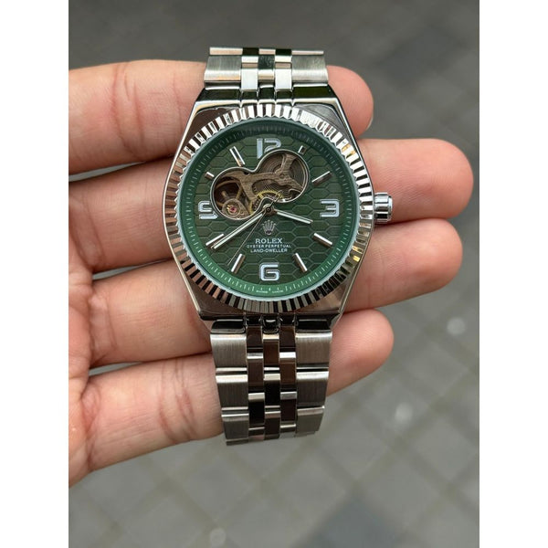 Role x Oyster Perpetual Land Dweller Open Heart Automatic