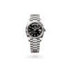 Rolee_x Oyster Perpetual Day Date 40 Battery Silver-Black