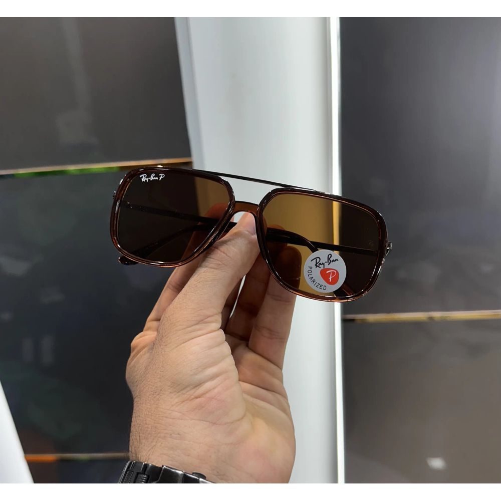 RayBan All Brown Metal Premium Shades 6523
