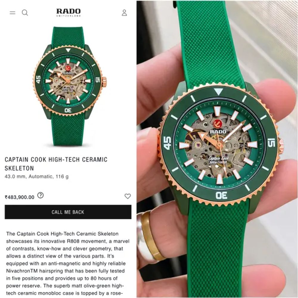 Raado Captain Cook High Tech Edition