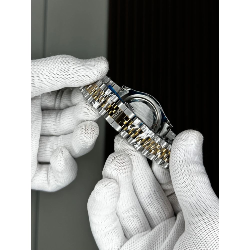 Seik o Datejust Dual Brown Premium Watch