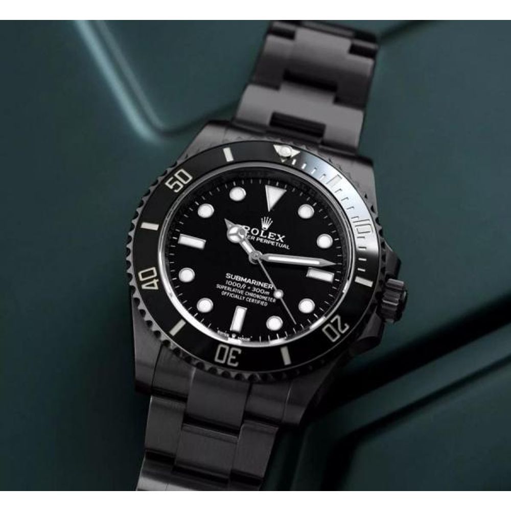 Rolee_x Oyster Perpetual Submarine Black