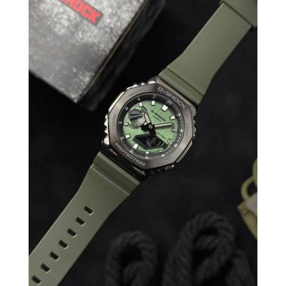 Casio g shock gm2100 full green