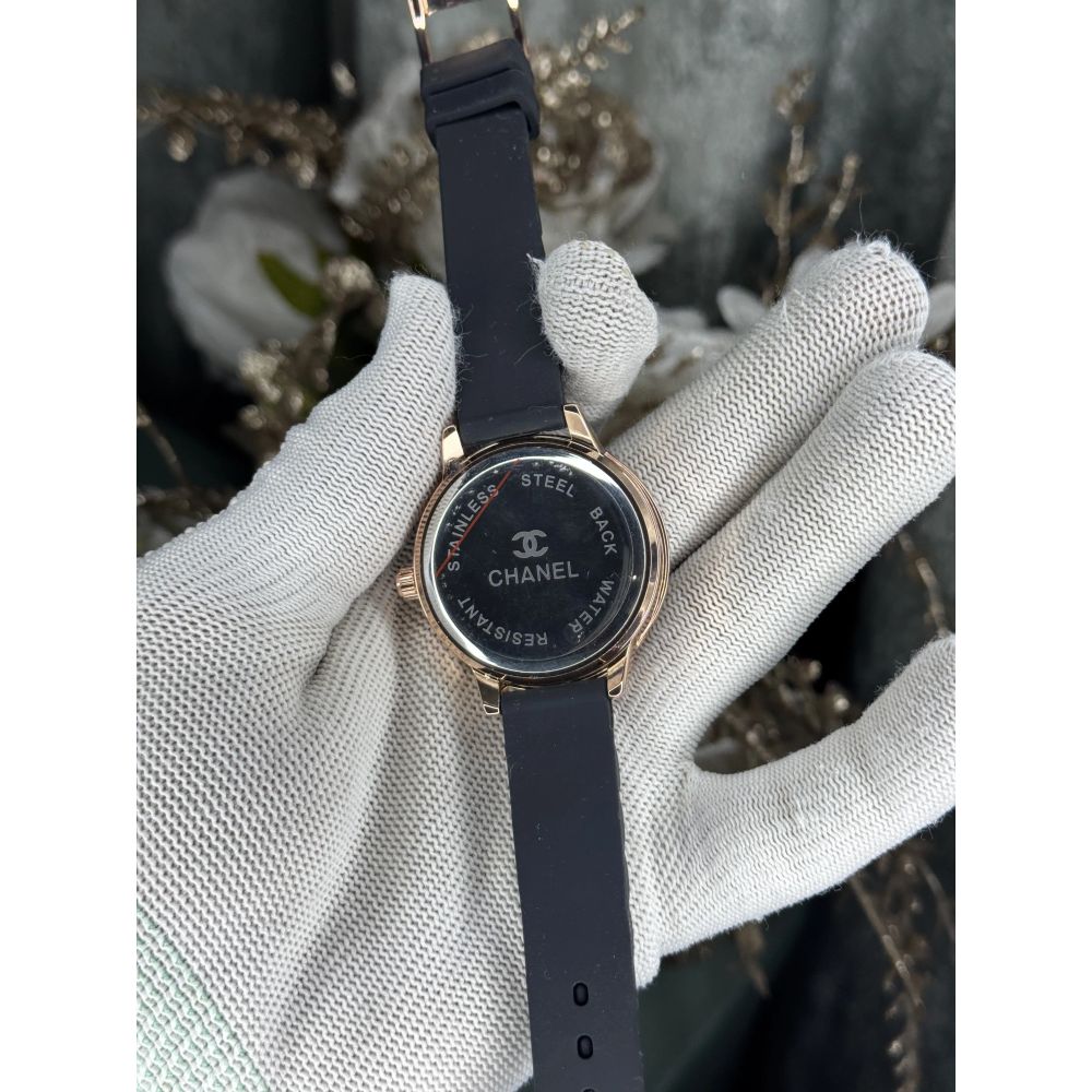 Chanel Paris Copper Black Premium Ladies Watch