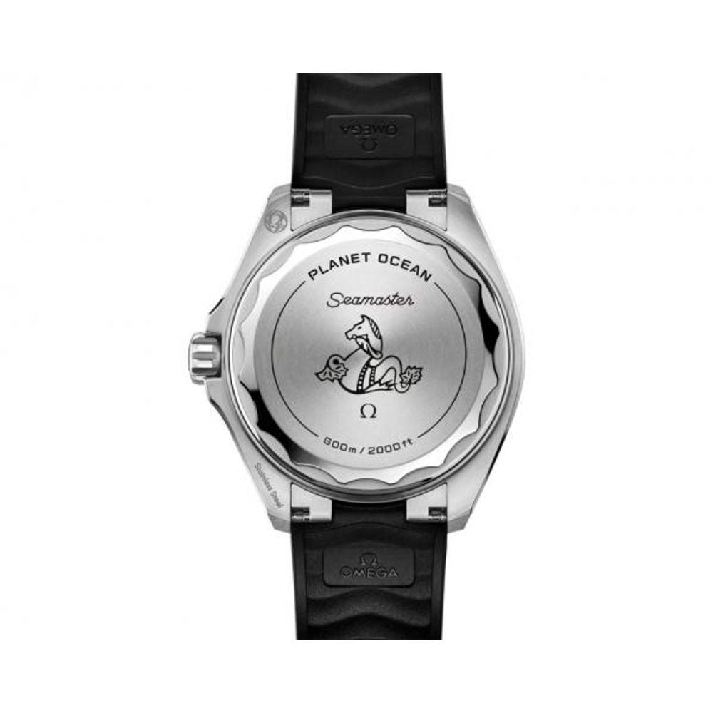 Omegg_a Seamaster Planet Ocean 600M Co-Axial Master Chronometer black orange