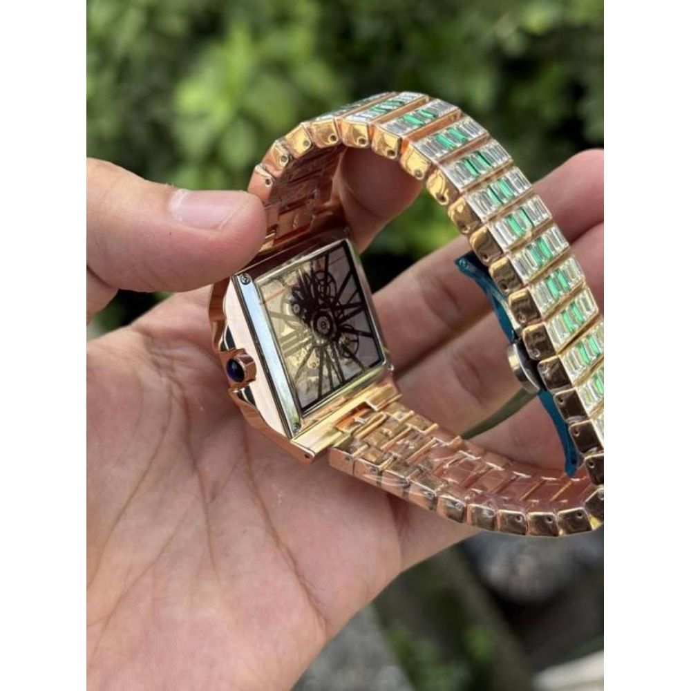 Cartie Santos Diamond Quartz (Rose Green)