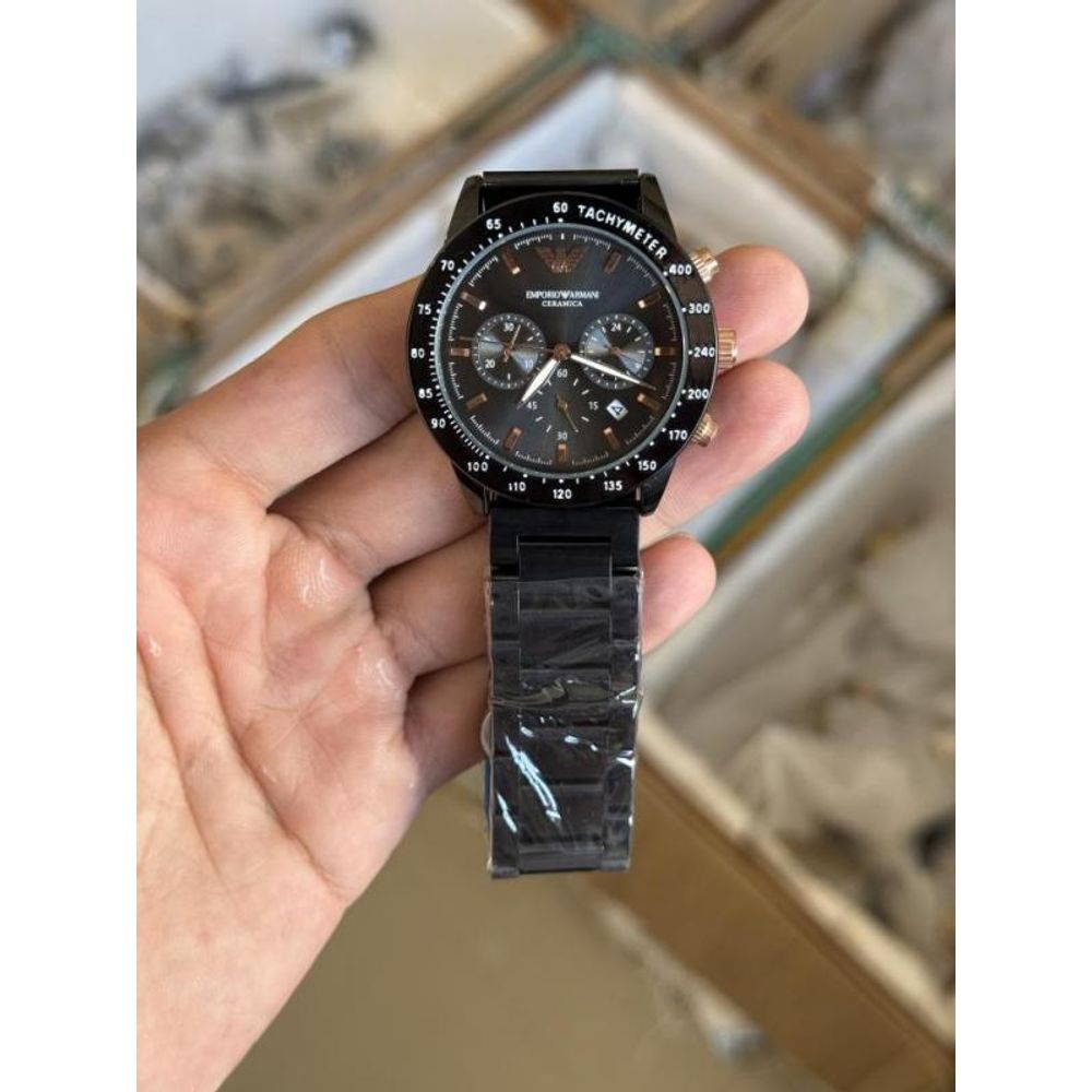 Emporio Arma i Chronograph (All working) Best Quality