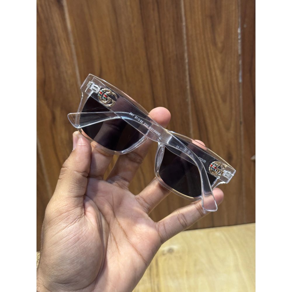 Gucci Ice Black Logo Premium Shades 010