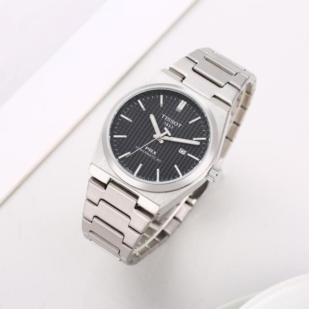 Tissoo_t 1853 Prx Silver-Black