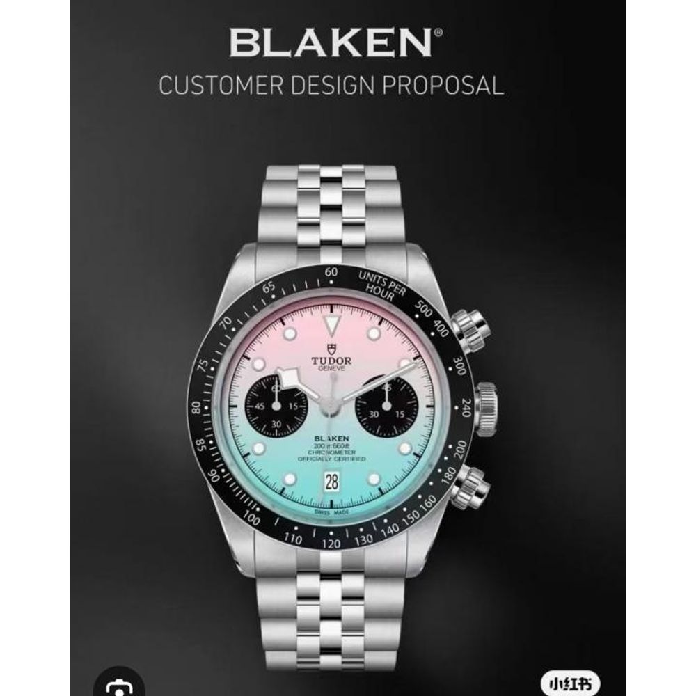 TUDO R BLACKBAY CHRONO DUAL COLOR JUBLI 258