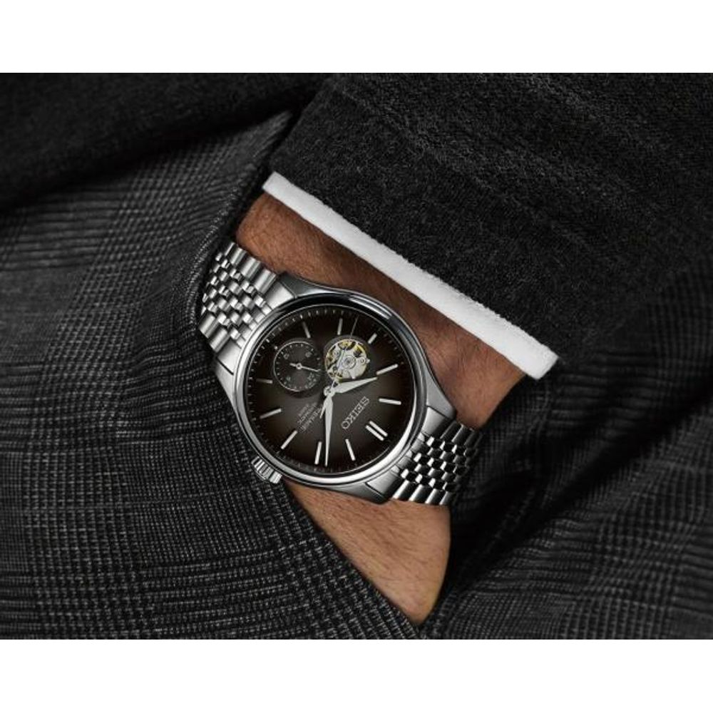 Seiko presage SPB471 Automatic silver Black