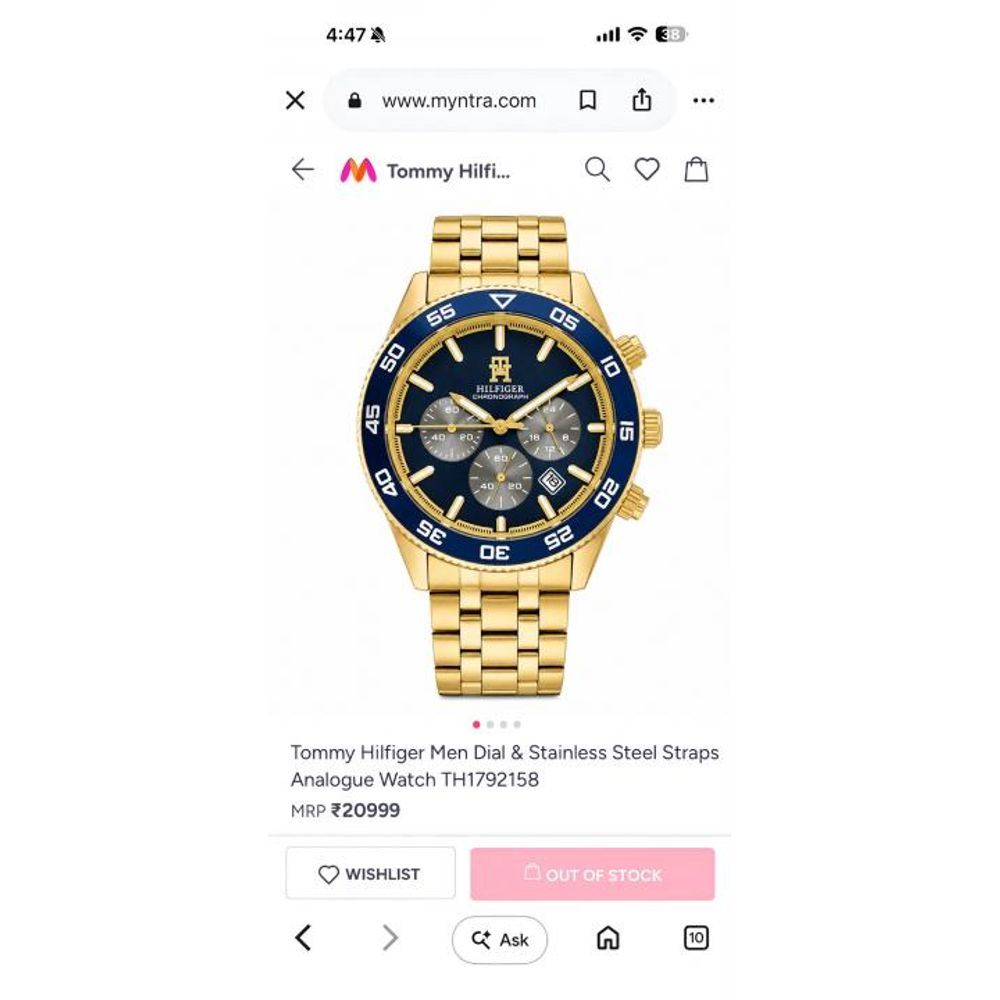 Tommmy Hilfige_r Chronograph TH85