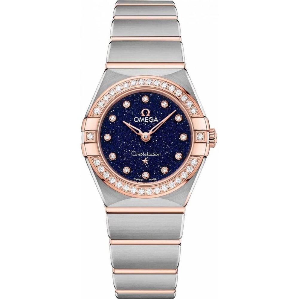 Omeg_ga Constellation Quartz luxury watch dimond