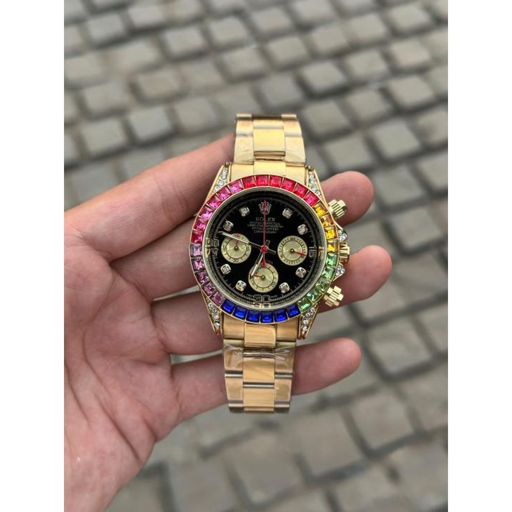 Rollex Daytona rainbow edition