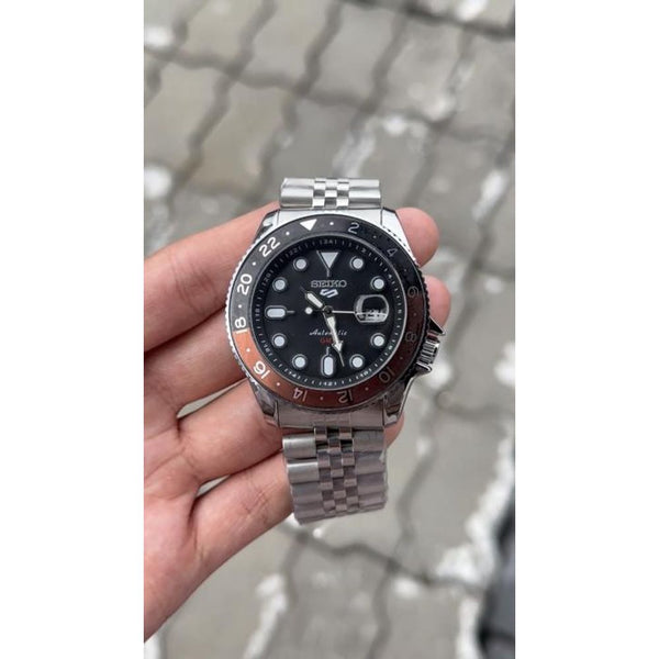 Seiko GMT Sport Back Open
