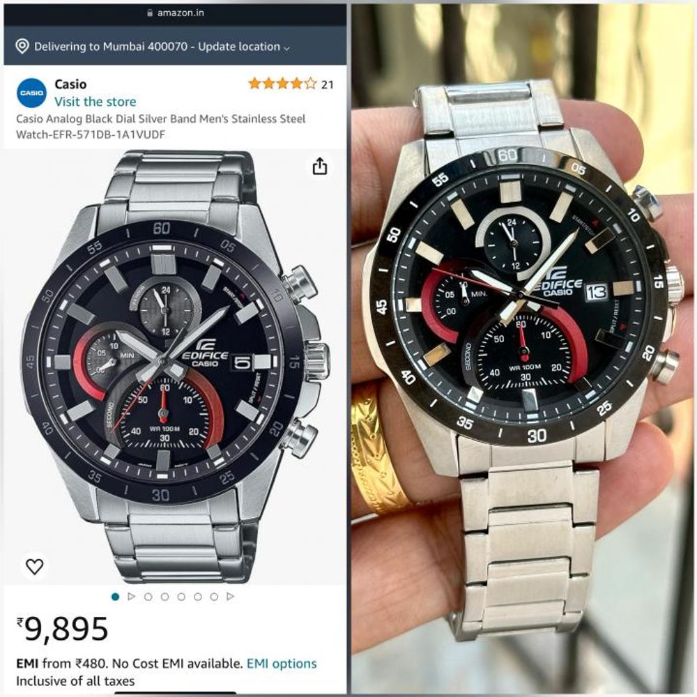 EDIFICE EFR-571DB PREMIUM 1155