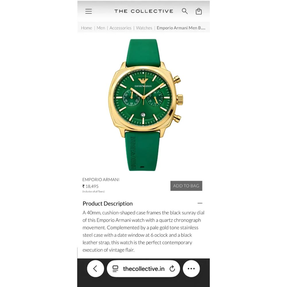 Emporio Arrwa%! Chronography