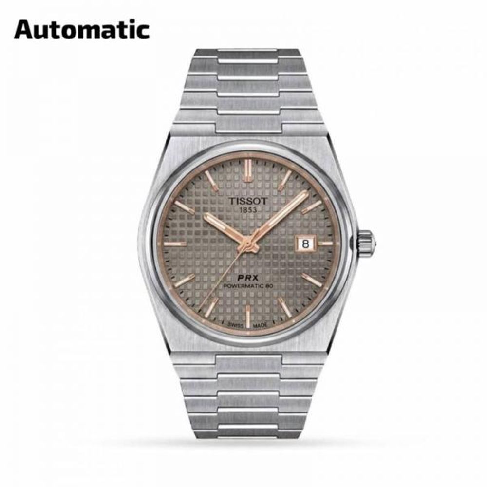 Tisot 1853 Prx Automatic Top Quality silver gray