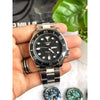 Seiko 5 Sports Day Date Open Back Silver Black AT458