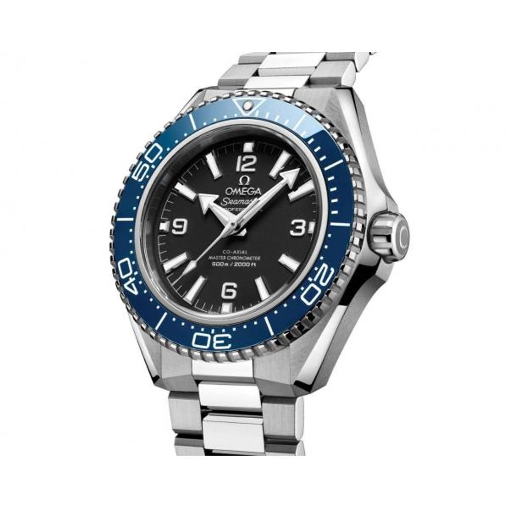Omegg_a Seamaster Planet Ocean 600M Co-Axial Master Chronometer metal Silver blue black