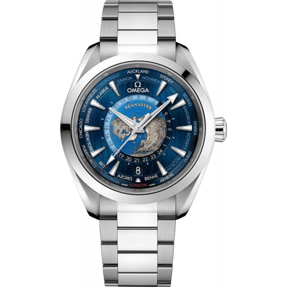 Omeg_ga Seamaster Aqua Terra GMT Worldtimer