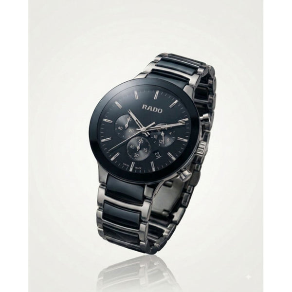 Radd_o centrix chronograph 2 ton Black silver