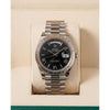 Rolee_x Oyster Perpetual Day Date 40 Battery Silver-Black