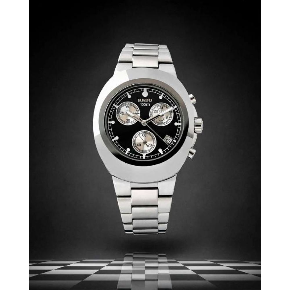 Radd_o 100M Chronograph AAA QUALITY silver Black