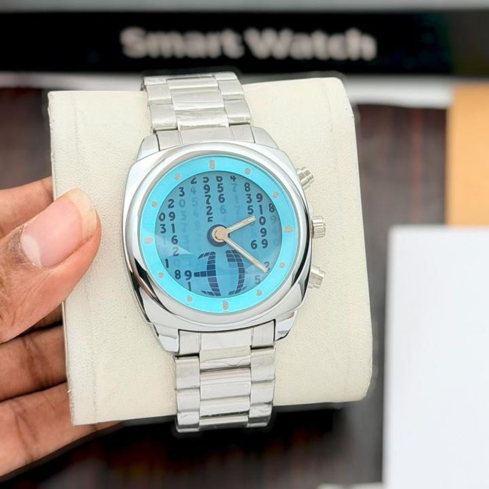 FOSSI DIGITAL ANALOG DUAL TIME NEW ARRIVAL 1079