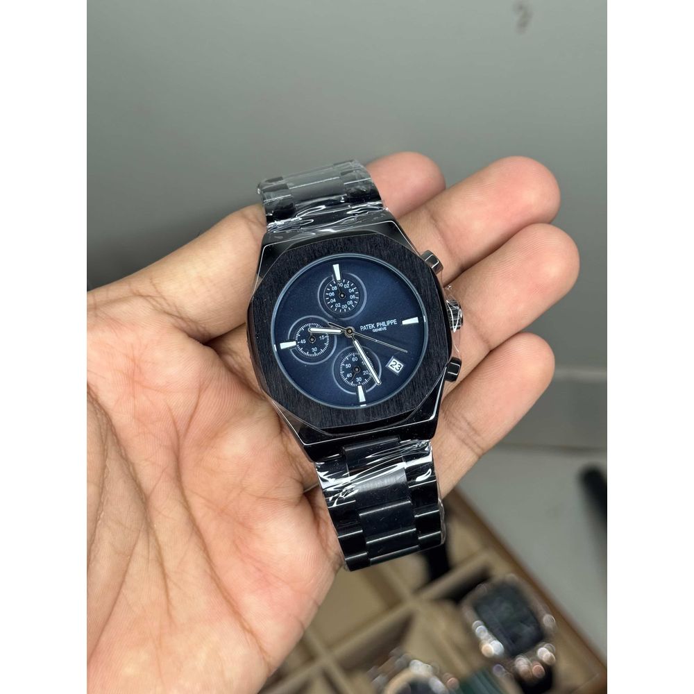 Patek  Philippe Black Blue Chronograph Premium Watch
