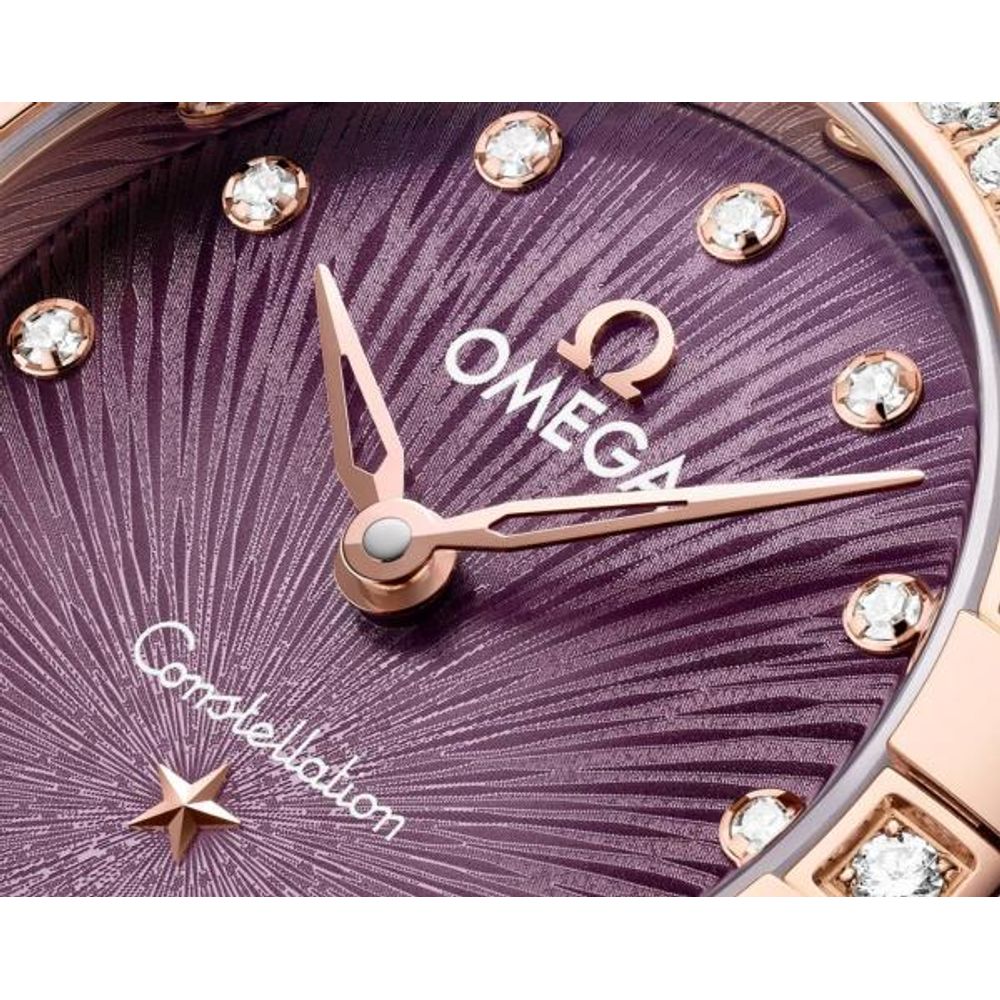 Omeg_ga Constellation Quartz luxury watch dimond
