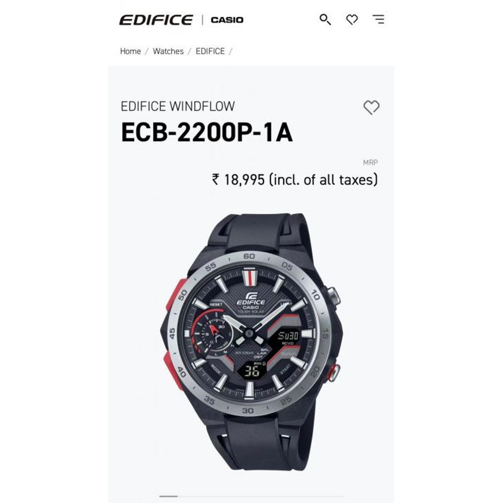 Casio Edifice Ecb-2200p