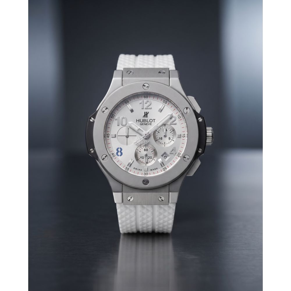 Hublot Big Bang Chronograph Silver White Dial