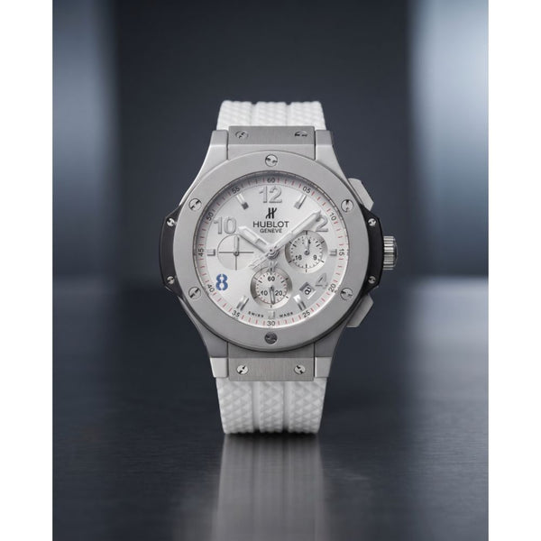 Hublot Big Bang Chronograph Silver White Dial