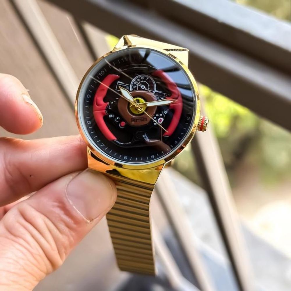 Scuderia Ferrari Steering Wheel watch (All working)