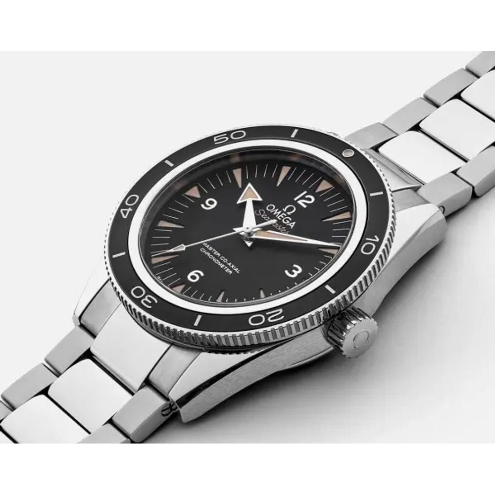 Omeg_ga Seamaster 300 Co-Axial Master Chronometer silver Black