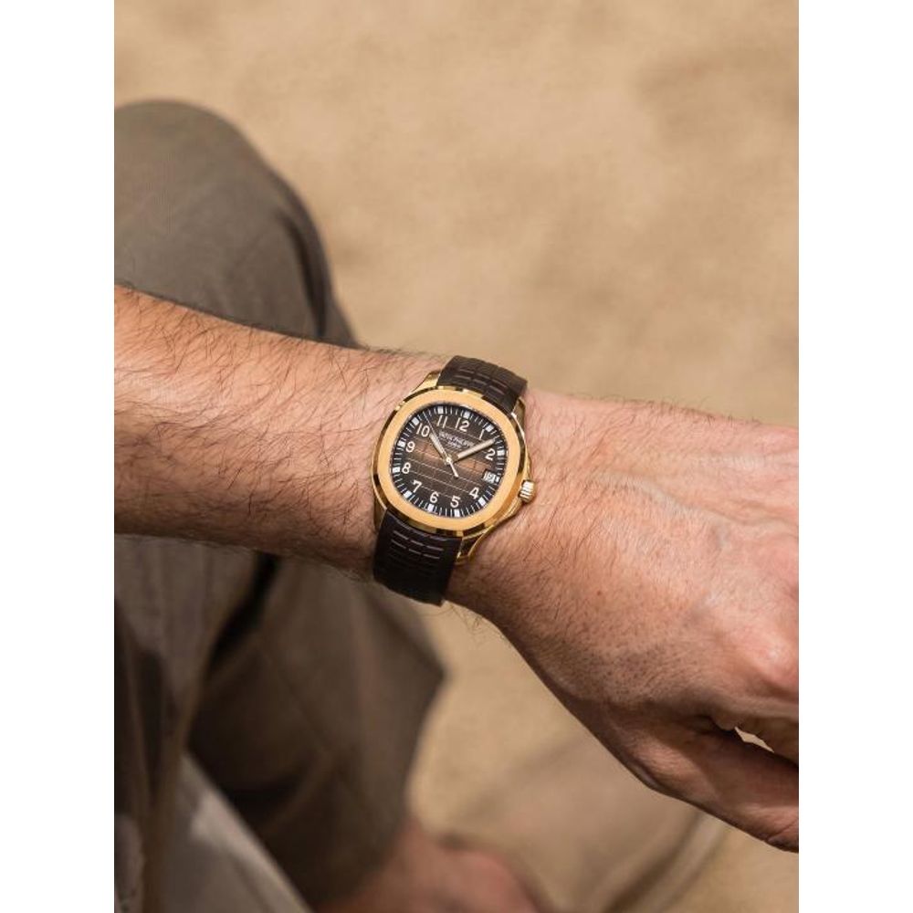 Pate_ek Philippe Aquanaut 5167R-001 Bettry brown copper brown